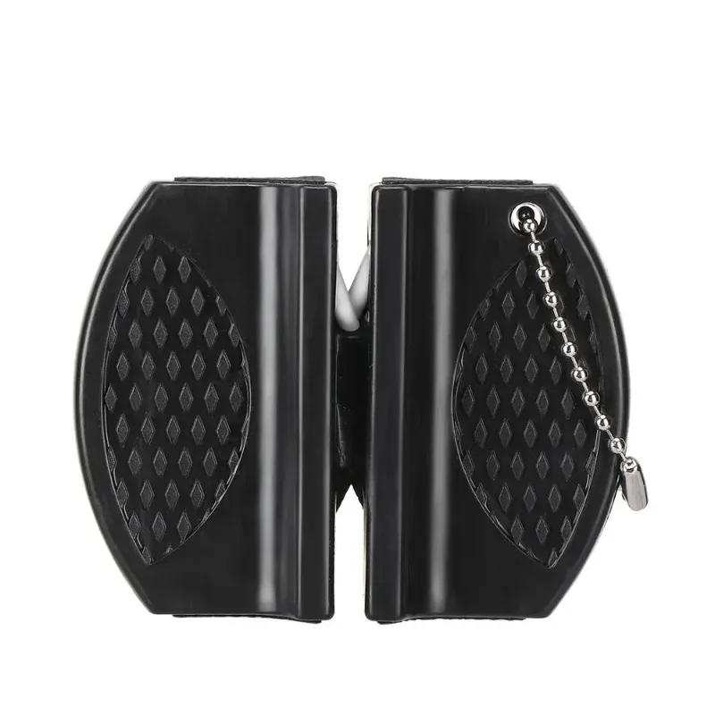 Knife Sharpener Pocket Ceramic Sharpen Diamond Tool Scissor Sharpen Gears Fish Hook Carbide Knife Whetstone Outdoor Multi Tools