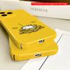 2DFlat Cute Cat on Money Stack All inclusive film hard iPhone case, compatible with iPhone 18 Pro Max 17 16 15 14 13 12 11