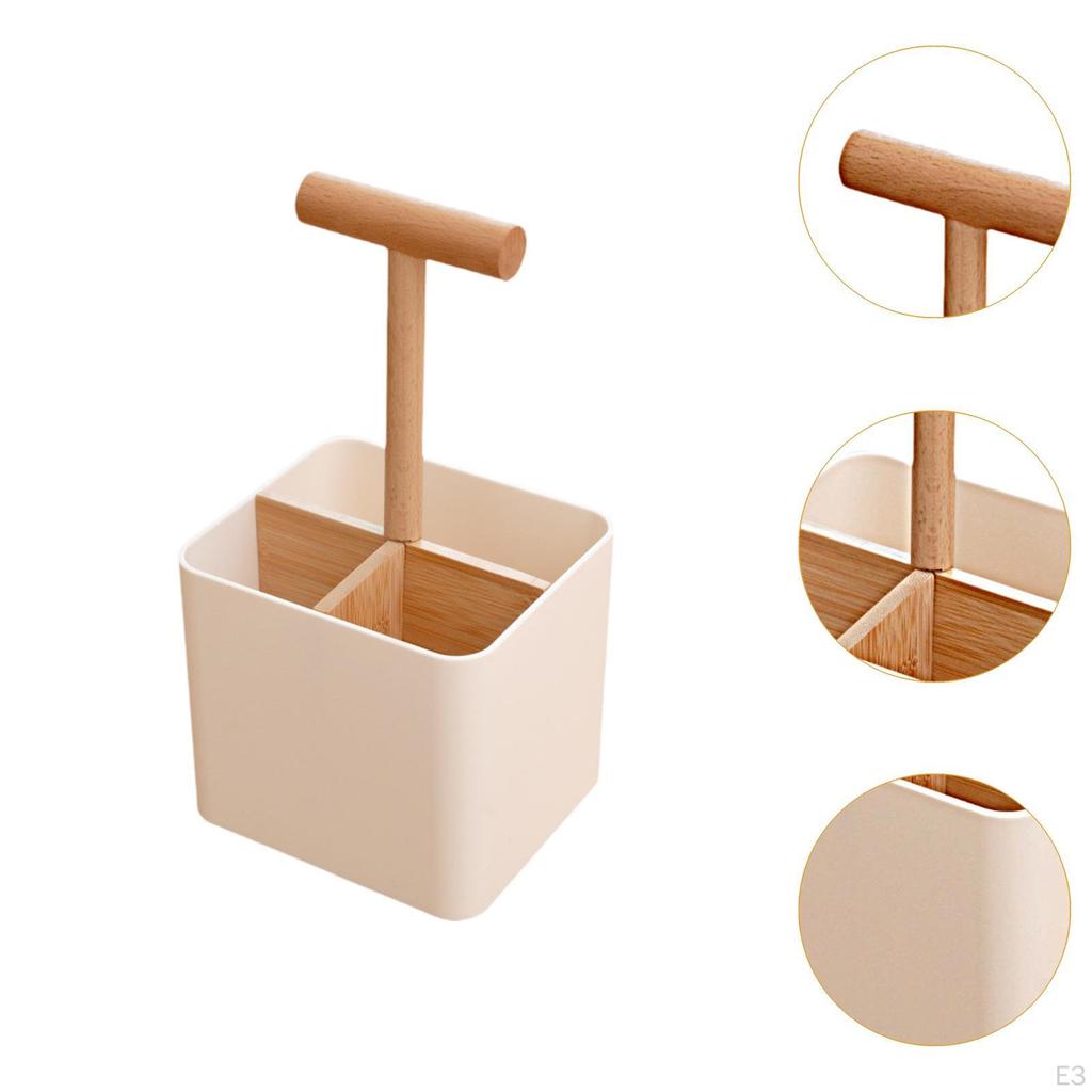Chopstick Holder Organizer, Decorative Storage Box, Portable Space Saving Countertop Rack,