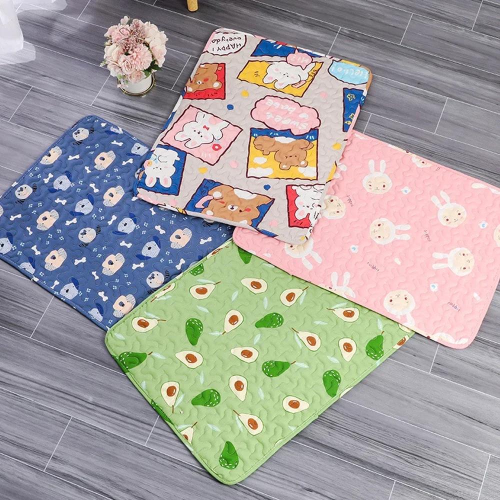 Washable Reusable Pets Summer Mats Portable Sleeping Pad for Small Medium Large Dogs Breathable Cat Sleeping Bed Pet Accessories