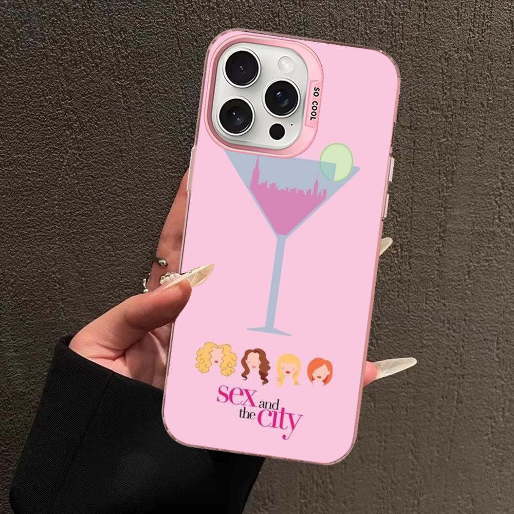 Sex And The City Phone Case For IPhone 16 15 14 13 12 11 Pro Max X XR XSMAX 8 7 Plus Matte Shockproof Back Cover