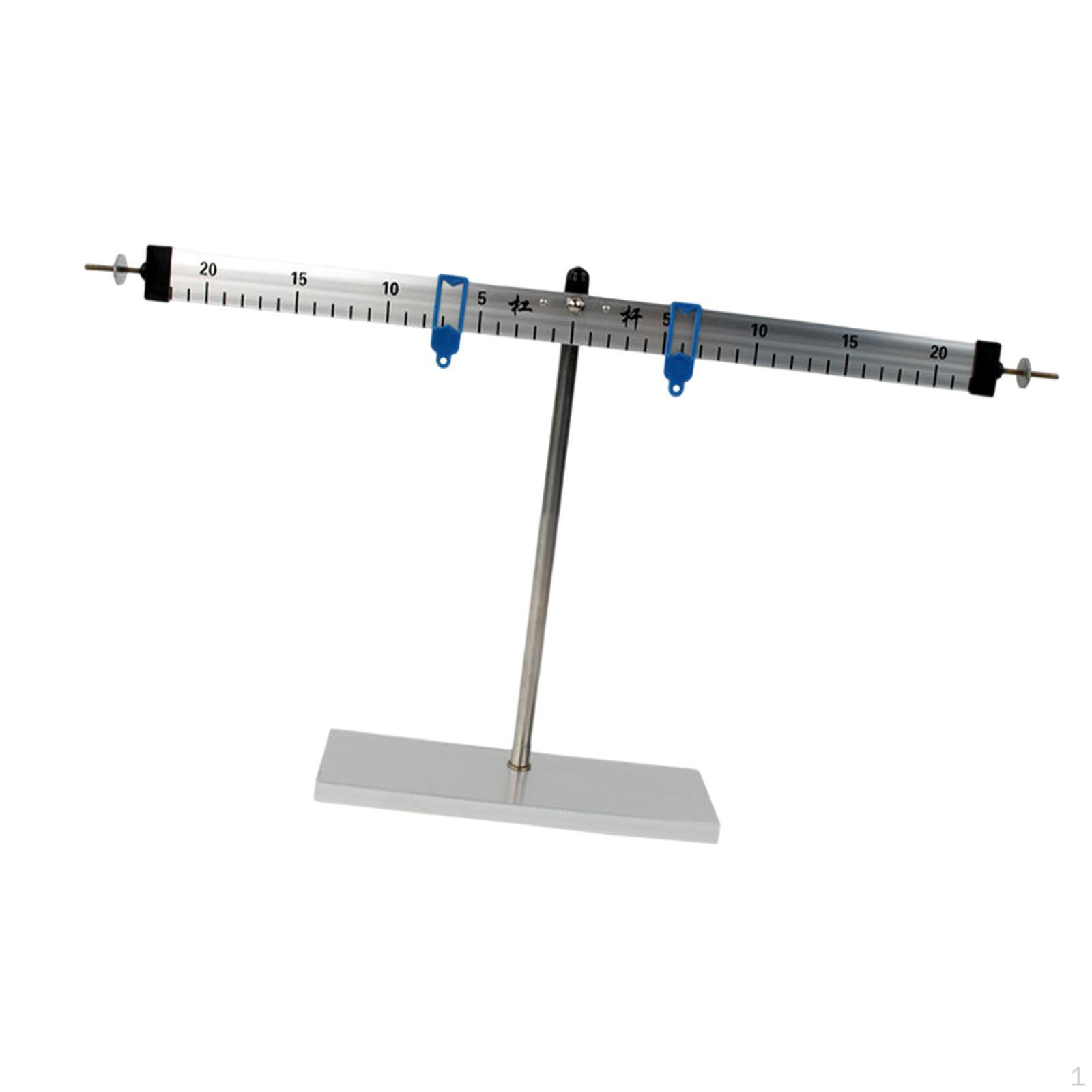 Lever Balance Scale and Support Sturdy Physics Teaching Portable Instruments