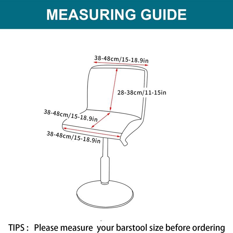 Bar Stool Cover Counter Stool Pub Dining Chair Slipcover For Dining Room Room Velvet Barstool Protective Cover Covers Slipcover Parson Chair Covers
