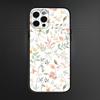 Small fresh watercolor floral pattern Phone Case For iPhone 16,15,14,13,12,11 Plus,Pro Max, Others Soft Black Cover