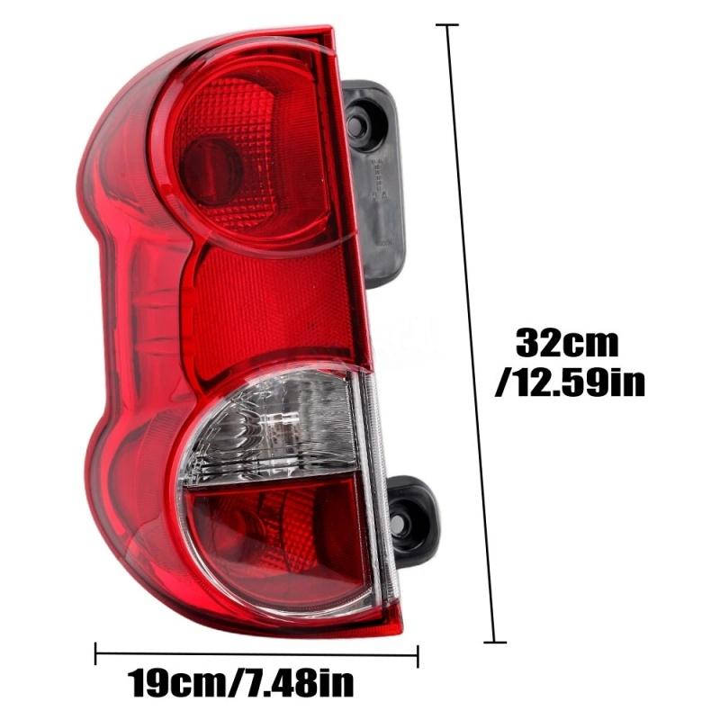 Right/Left Tail Lamp Fit For Nissan NV200 2009-2019 Rear Bumper Brake Signal Light Assembly Automobile Tail Light 26550-JX00A
