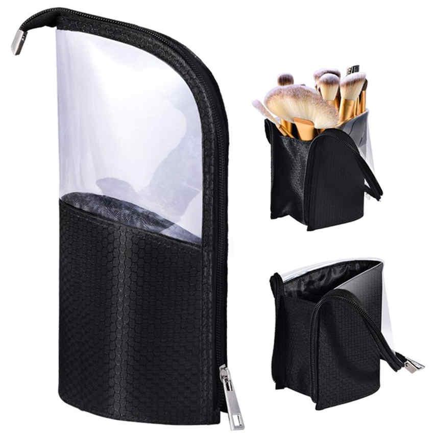 Waterproof Makeup Brush Case Dust-proof Brush Holder Women Brush Organizer Makeup Tools