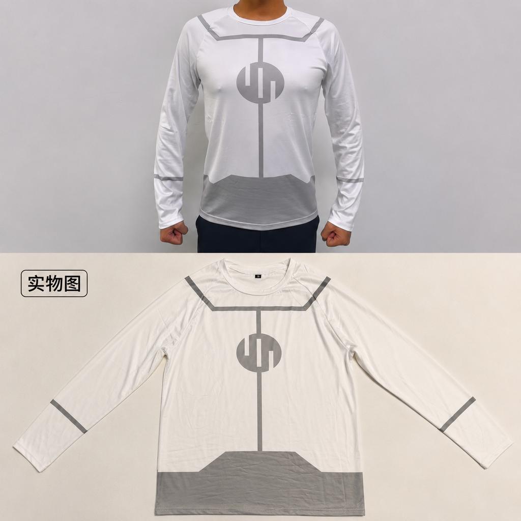 Uovervindelig Viltrumit Cosplay Rash Guard Kompressionsskjorte Mænd Kvinder Anime BJJ MMA Gym Surf Svømning Langærmet Sports Top