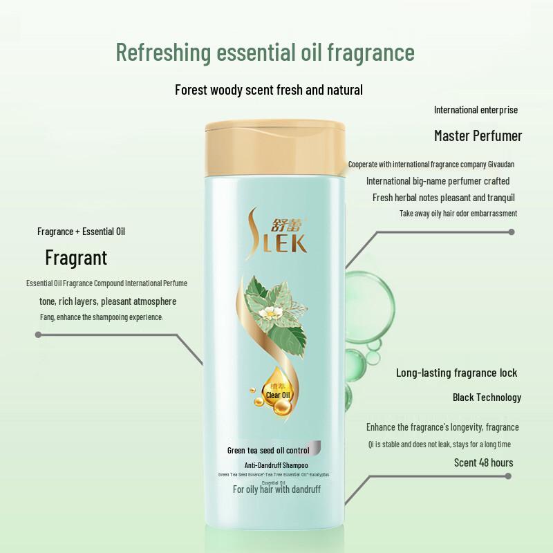 SLEK Green Tea Oil Control Anti-Dandruff Shampoo