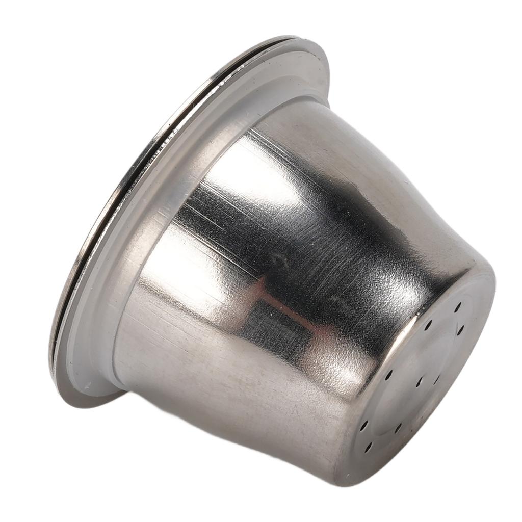 Coffee Capsule Refill Kit Stainless Steel Reusable Coffee Capsule Hammer Spoon Brush for Coffee Machine
