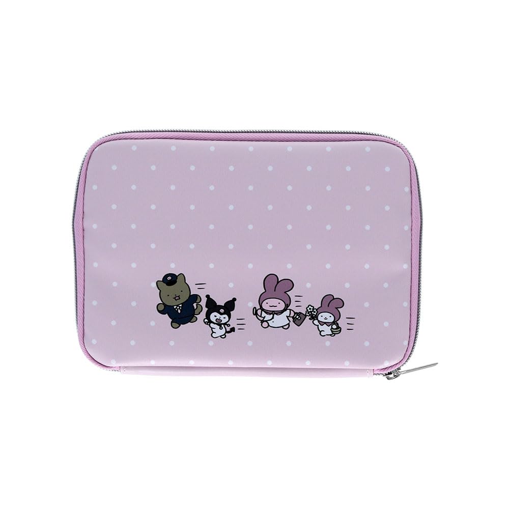Stationery White Tiger and Black Tiger Sanrio Characters Merchandise P Sun-Star Pouch, Multi-Function, (S2338670)