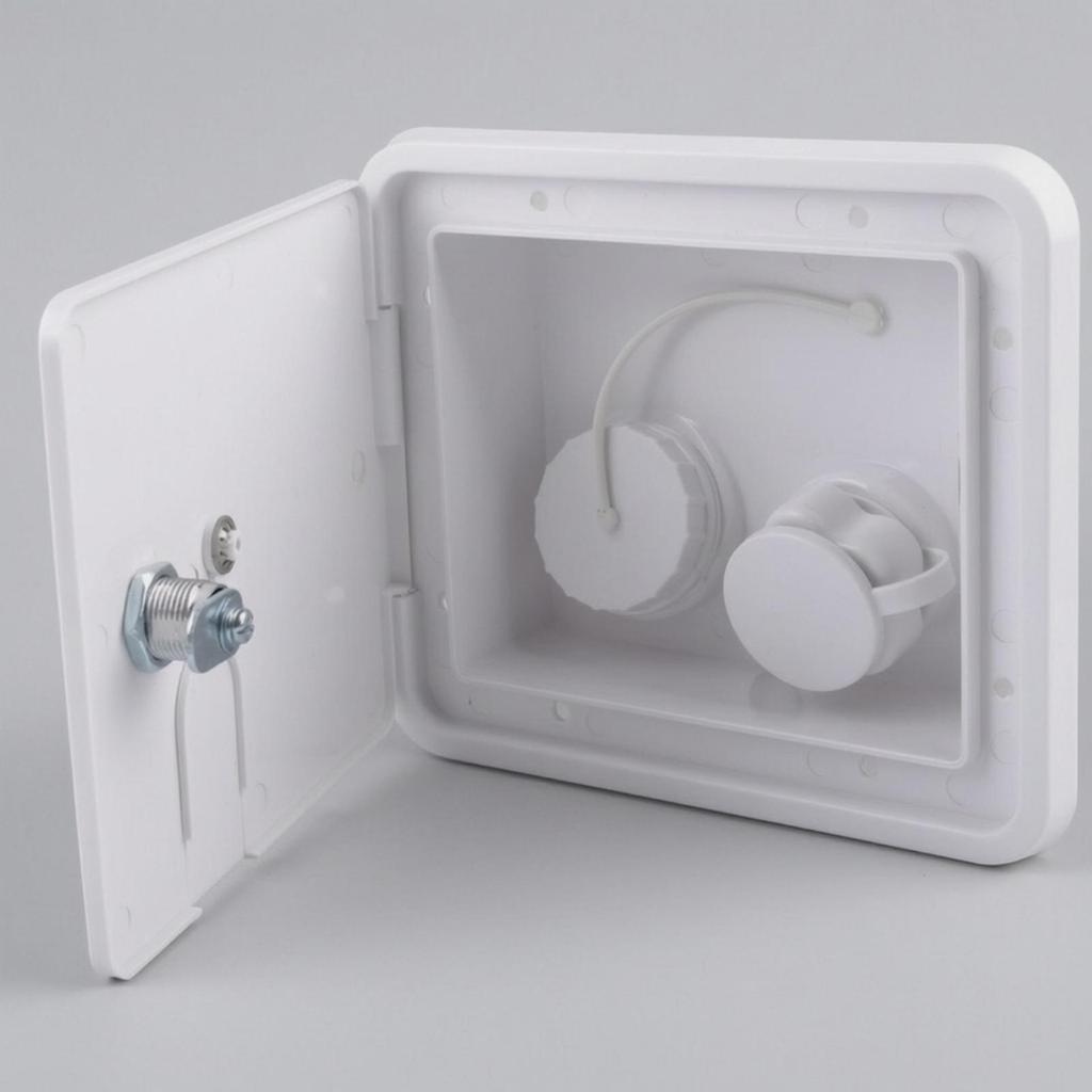 Water Fill Hatch Flow-throughFed Inlet with Keys Flush-Mount