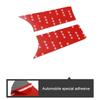 2PCS Car Interior Carbon Fiber Style Door Handle Cover Trim Sticker Decals for Mini Cooper F56 JCW Modification Accessories