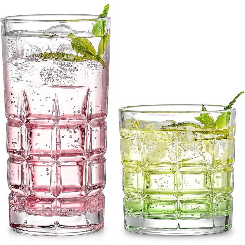 Embossed Classic Whiskey Glass