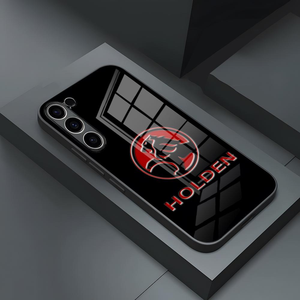 

Cool H_Holdens E_Emblems Phone Case For S25 Ultra Samsung S23 S24 Fe S22 S20 S21 Plus A54 A34 A53 A16 Glass Cover Samsung s25