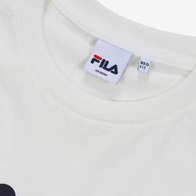 New FILA T Shirts Men's White FS2RSB2001X-OWH