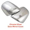 For Toyota Tacoma 2005 2006 2007 2008 2009 2010 Car Rearview Accessories Gloss Black Side Mirror Cover Trim Chrome Paste Style