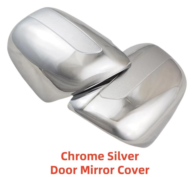 For Toyota Tacoma 2005 2006 2007 2008 2009 2010 Car Rearview Accessories Gloss Black Side Mirror Cover Trim Chrome Paste Style