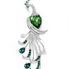 Fashion Clothing Brooch Versatile Peacock Phoenix Brooch Bird Jewelry Brooch Sparkling For Formal Event Party Dress
