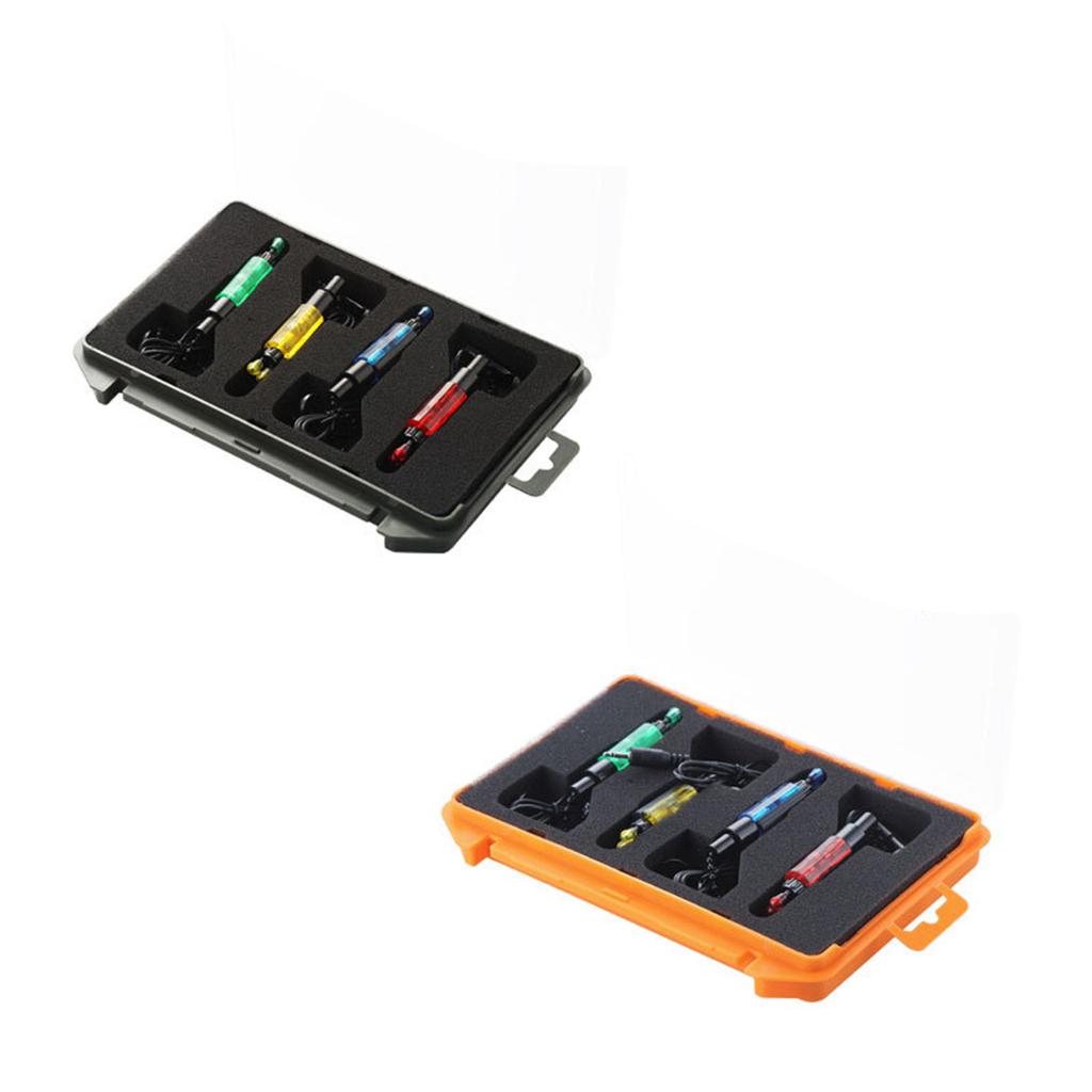 4Pcs Fishing Rod Alarm Swinger Chain Carp Fishing Hangers Bobbins Bite Alarms Swingers Indicator Sensitive Fishing Alarm