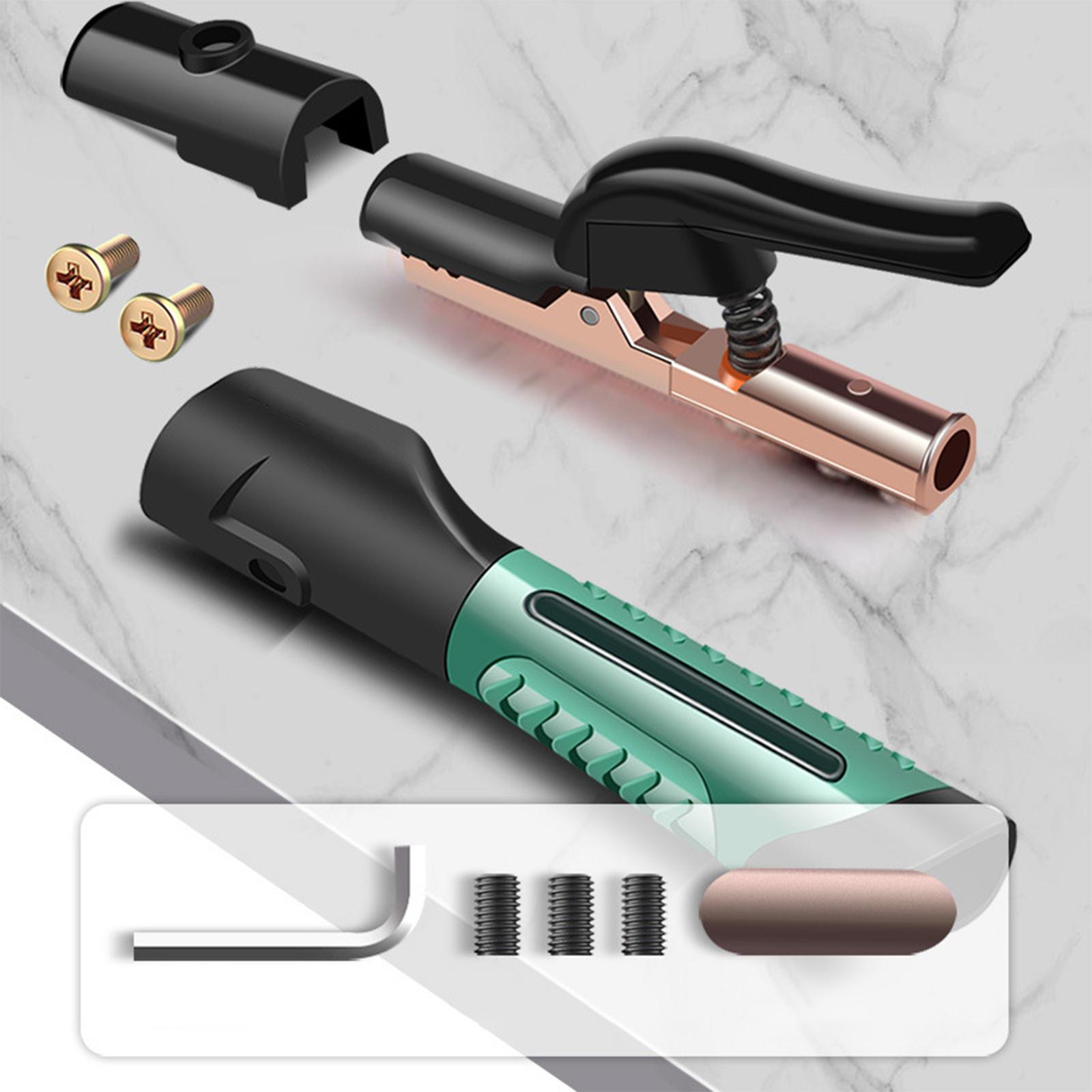 

Держатель сварочного электрода 300A/600A/800A, медная сверхмощная челюсть, удерживающая плоскогубцы, электродный зажим, сварочный аппарат, сварочный аппарат A