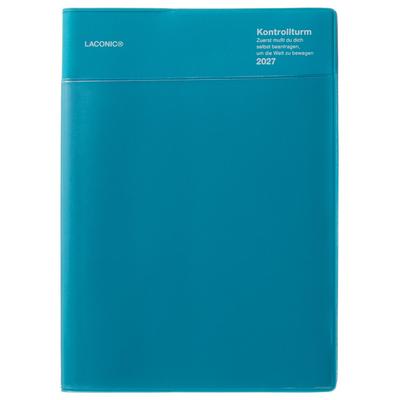 LACONIC 2027 B6 Weekly Pocket Planner Turquoise LIS100-240TQ, September 2026 Start Japanese Schedule Notebook