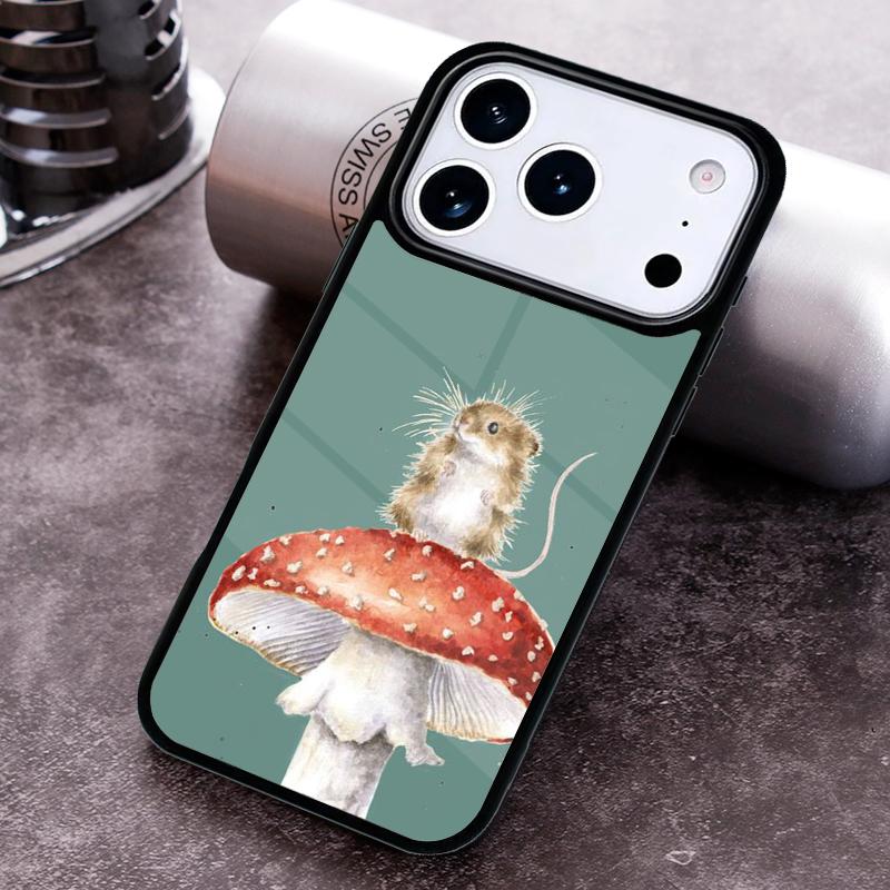 Mouse Rat Soft Phone Case for iPhone 17 16 15 Pro Max Air 14 13 12 11 Plus Shockproof Capa Cover