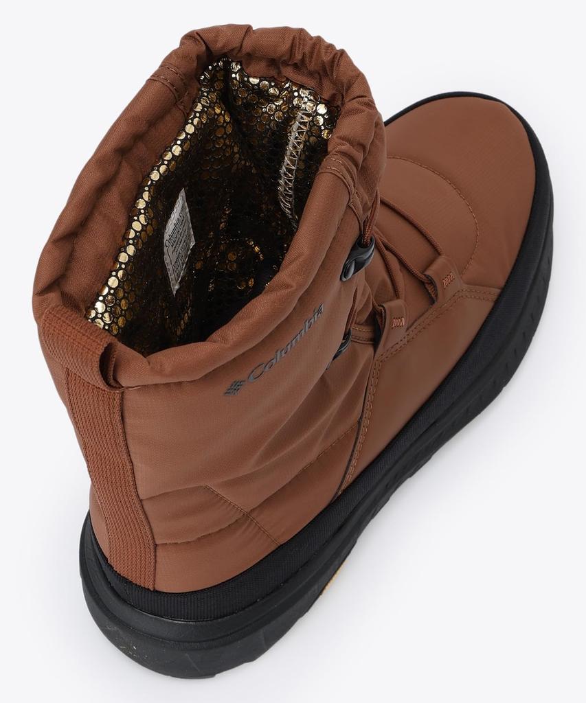 Columbia Yellowtail Arctic Grip Size Caramel Boots, Waterproof, Omni-Heat Infinity, YU7423, 27.0cm,