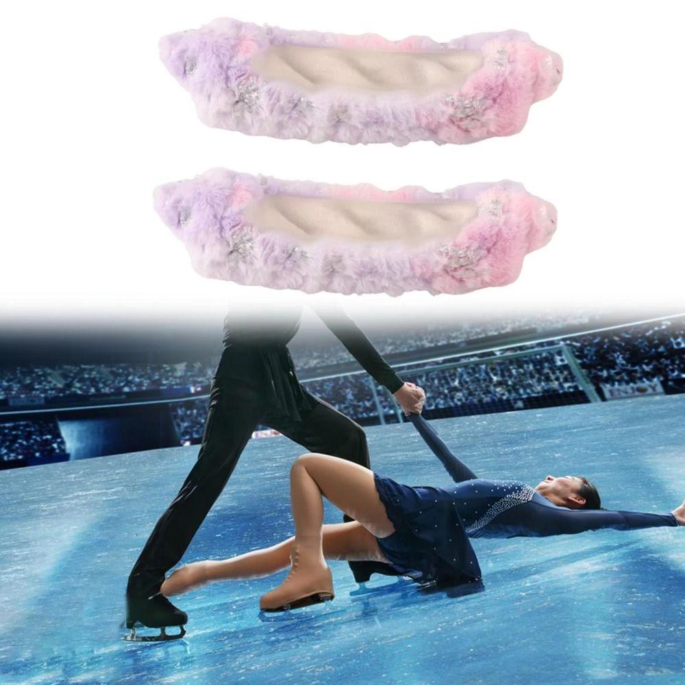 Plush Case Skate Shoes Protector Soft Protector Flannel Skate Guards  Men Women