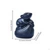 Rats Wealth Sack Figurine Hand Carved Black Volcanic Glass Statue Auspicious Symbol Chinese