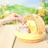 Practical Pet Travel Carrier Ventilable Hamster Carry Box Outdoor Transport Cage