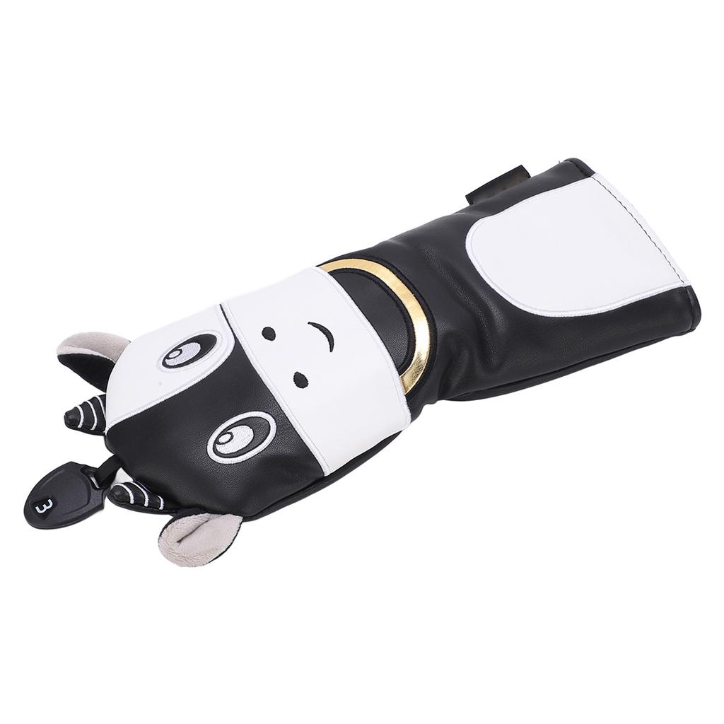 Pokrowiec na główkę kija golfowego Pokrowiec na główkę drivera z piłką PU Pokrowiec na putter z kreskówką Wodoodporny do treningu