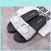 Luxurious Summer Outdoor Sandals Sexy Women Beach Flat Sandal Shoes In Classic Style