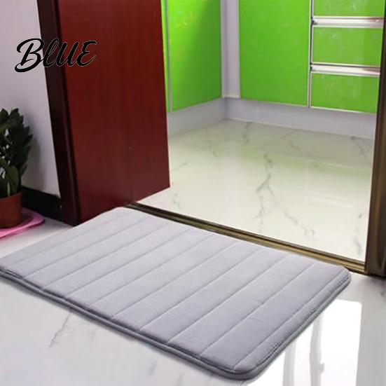 Soft And Absorbent Absorption Safety Mat Non-slip Memory Foam Shower Carpet Plush Water Microfiber Bath