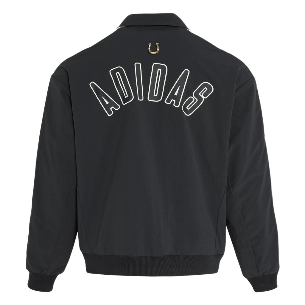 adidas FW25 Year Of The Horse Limited CNY New Year Reversible Woven Jacket Water-Resistant Fleece Sports Casual Loose Jacket Men Jacket KE4057