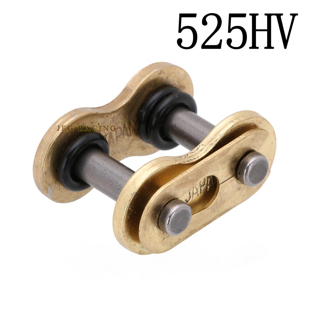 420 428 520 525 530HV Chain Connector Heavy Connecting Master Joint Link With O-Ring Chain Lock Motorcycle Buckle Ring Link JFG