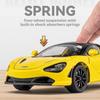 1:24 720S Alloy Models Cars Diecast Toys Wheel Shock Absorption Car Toy Rubber Tires Miniature Vehicles Perfect Gifts for Kids