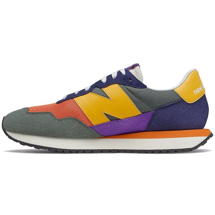 New Balance 237 Pigment Varsity Orange Men Sneakers Multi-Color MS237PW1 37.5