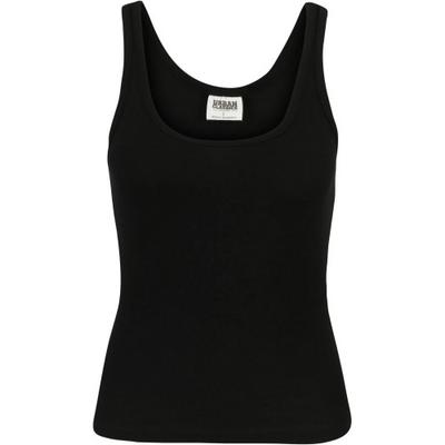 Urban Classics Damen Basic Geripptes Bio Tank Top (2er-Pack)