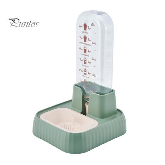 

Диспенсер для воды для домашних животных, 500 мл. Гравитационная поилка с автоматическим наполнением, отключенная от сети. Легко чистящиеся фильтры. Предотвращает попадание пыли. Фонтан для воды для волос для кошек, собак, в помещении. зелёный