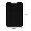 1/3 PCS 5W Solar Cell Panel IP65 Weatherproof W/ 9.8ft Micro USB Charging Cable for Arlo Essential Spotlight/XL Spotlight Camera