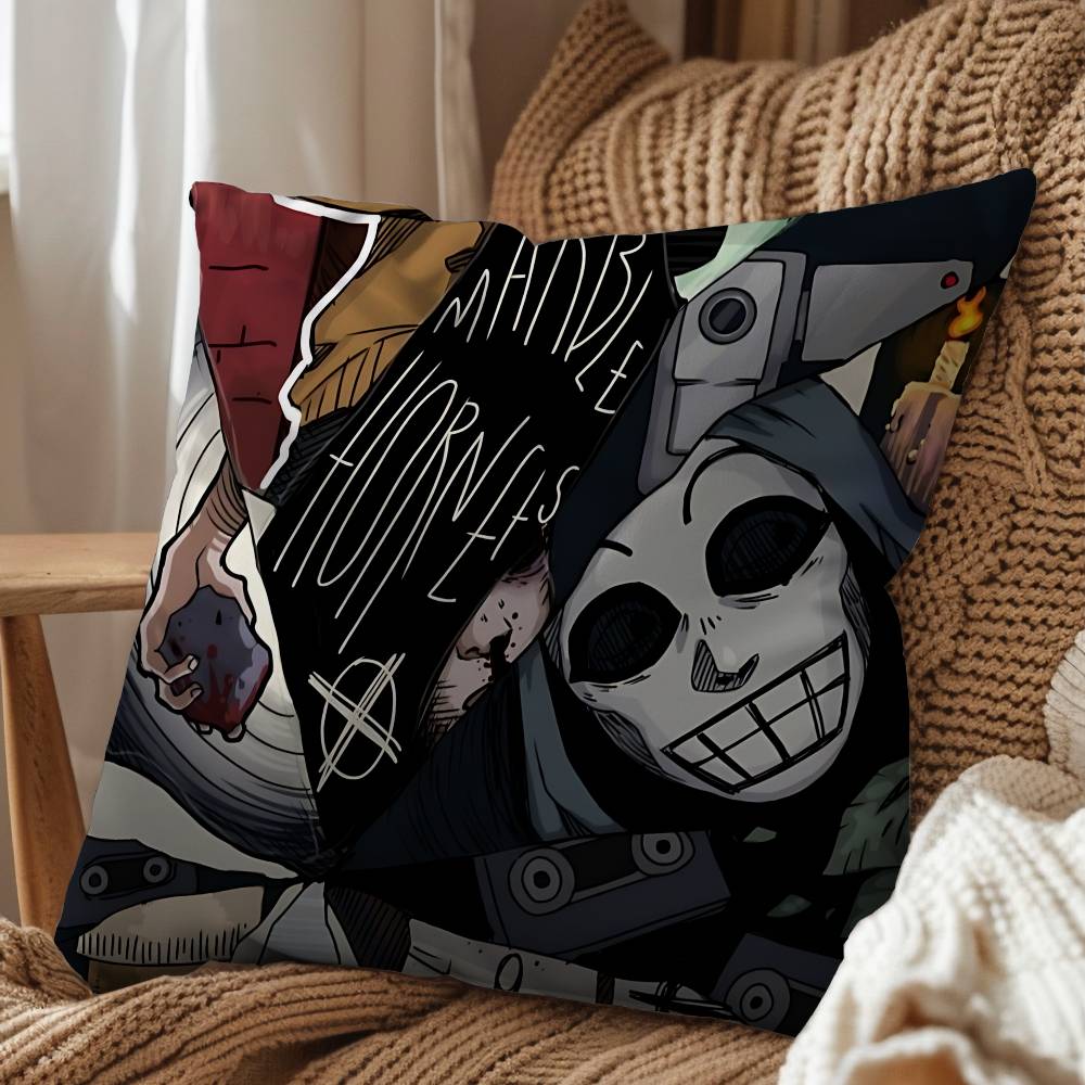 Operator MH Marble Hornets Pillow Case Pillow Case Living Room Sofa Cushion Cover Suitable For Home Bedroom Room Decoration