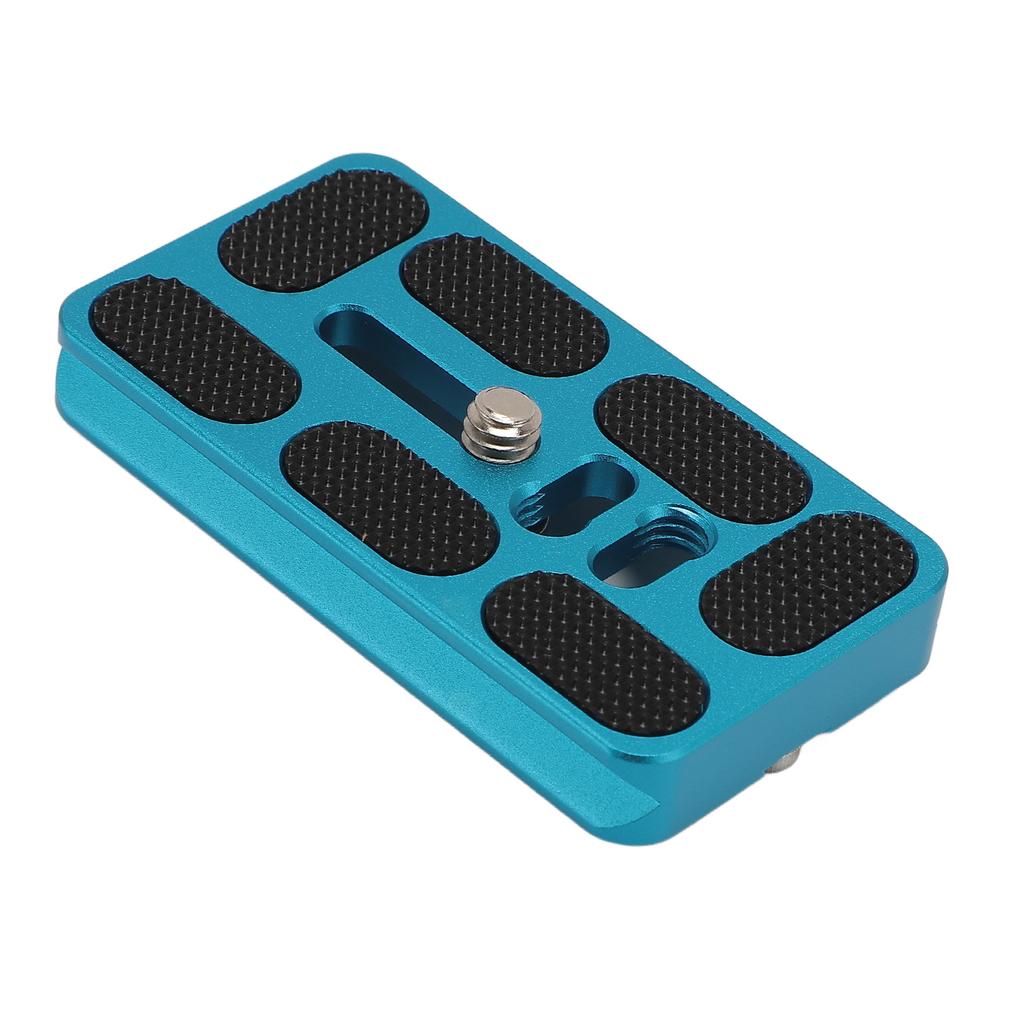Universal Quick Release Plate Aluminum Alloy Rubber Tripod Ball Head Quick Release Plate with 14