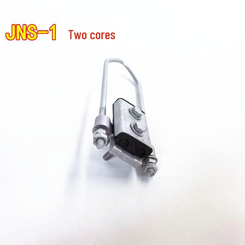 JNS Dubbel-/Fyrkärnig Spännkabelklämma för Kabelisolering & Stödlinaupphängning