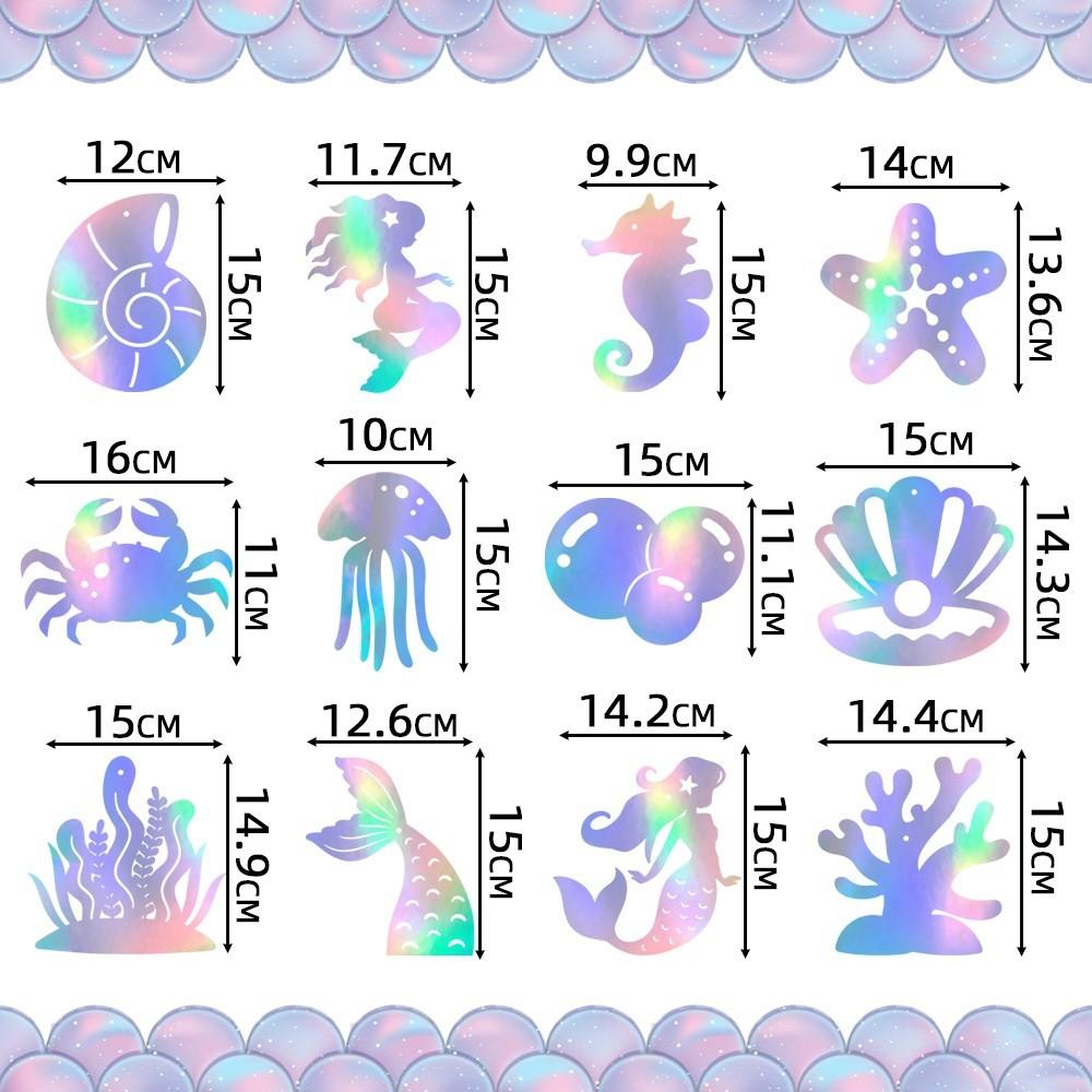 Birthday Mermaid Party Decorations Spiral Hanging Ornaments For Children Event