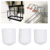 100PCS Screw End     White PVC Anti Aging Flexible Flame Retardant End Cover for