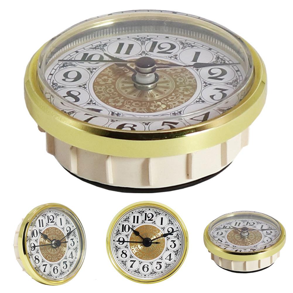 70MM Quartz Clock Insert Arabic Numeral Clear Lens