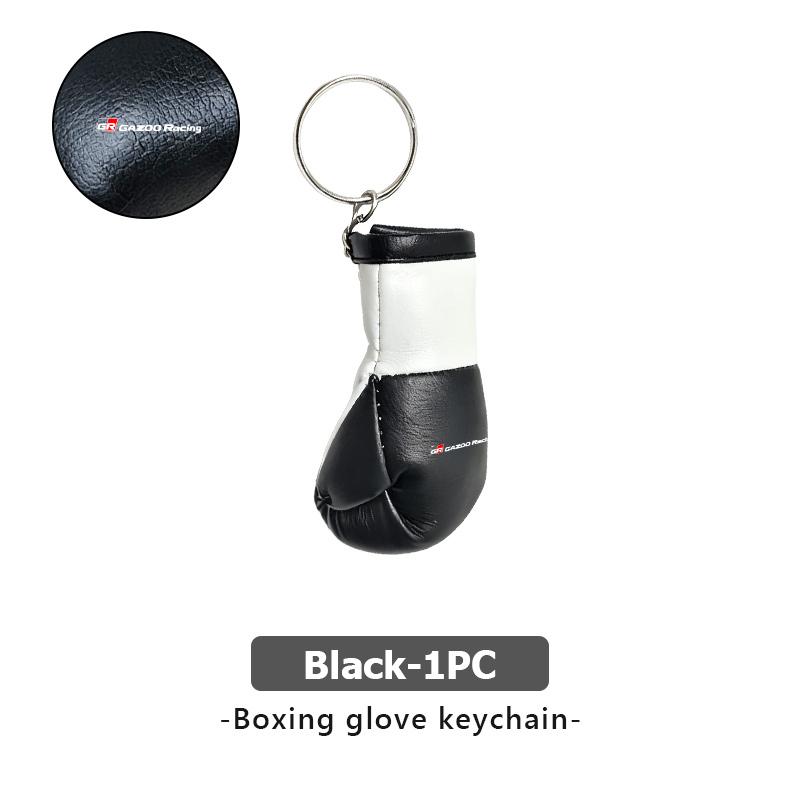 For Toyota Fashion Boxing Gloves Keychain Key Ring Backpack Pendant Creative Gift GR Sport Hilux Aygo TDR Yaris Corolla Rav4 CHR