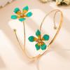 Floral Opening Arm Bracelet Adjustable Arm Ring Armlet Bangle  for Parties & Special Occasions