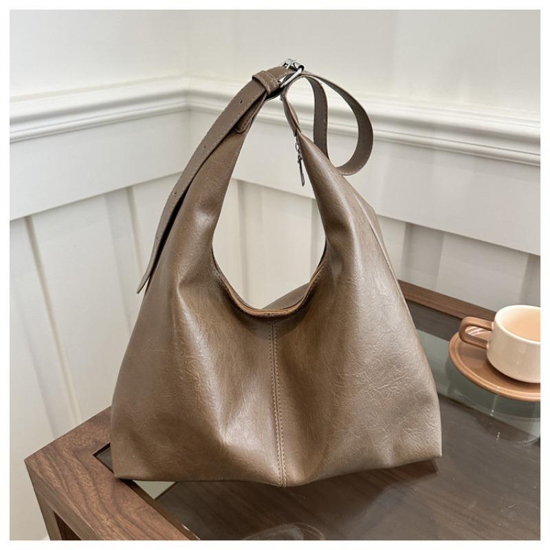 Niche Premium Commuter Tote Bag Spacious Student Class Shoulder Bag Minimalist Purse Crossbody Bag Women
