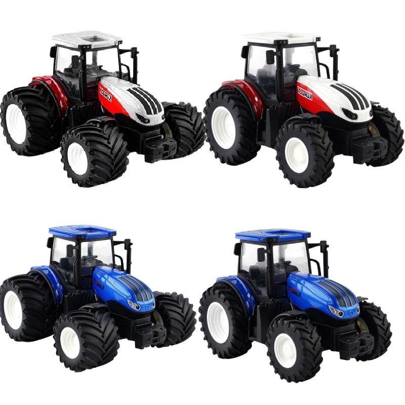 2.4g Alloy Rc Farmer Engineering Tractor Toy For 4-6 Years Kids